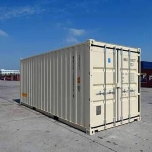 Cream white 20ft new container